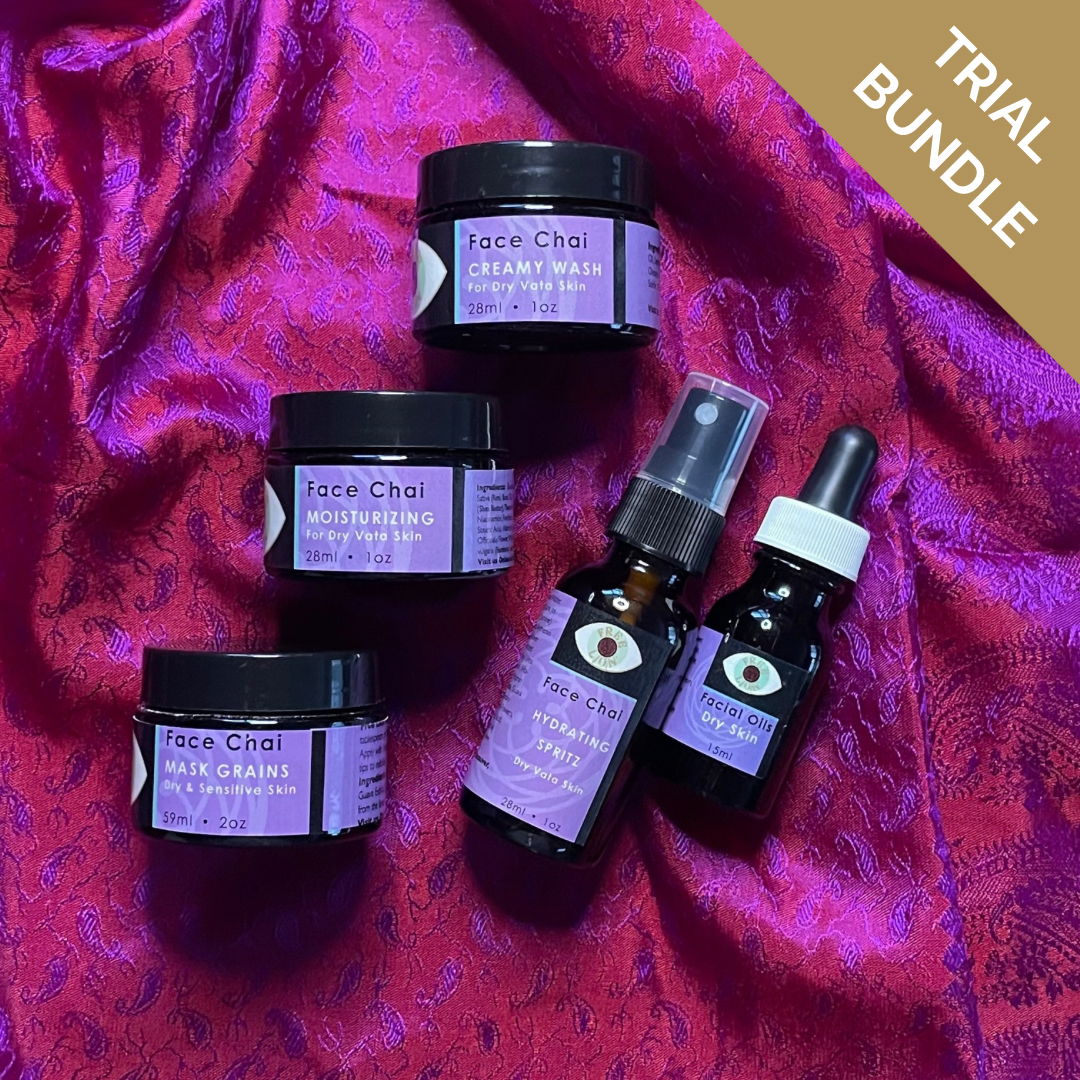 Face Chai Trial Bundle for Dry Vata Skin