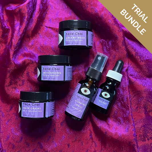 Face Chai Trial Bundle for Dry Vata Skin