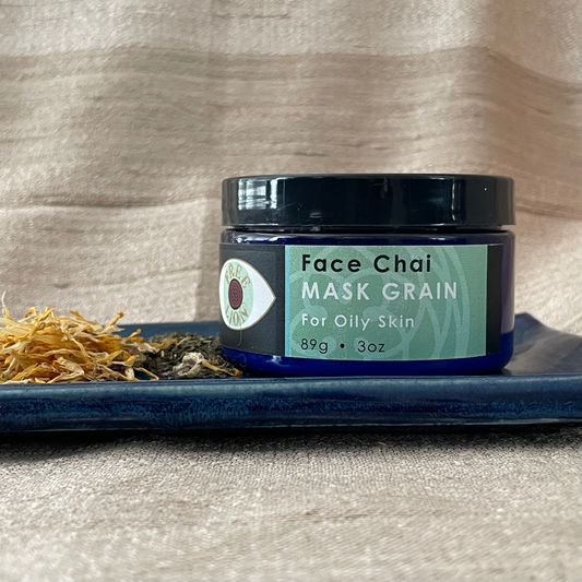 Step 5: Face Chai Mask Grains for Oily and Break-Out Prone Skin