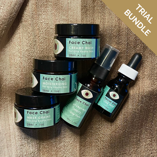 Face Chai System for Oily Kapha Skin - Trial Size